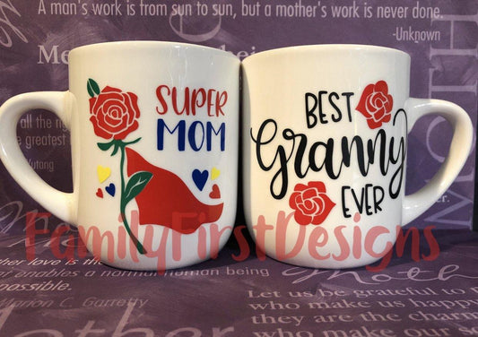 Custom Mugs - Family First Designs LLC