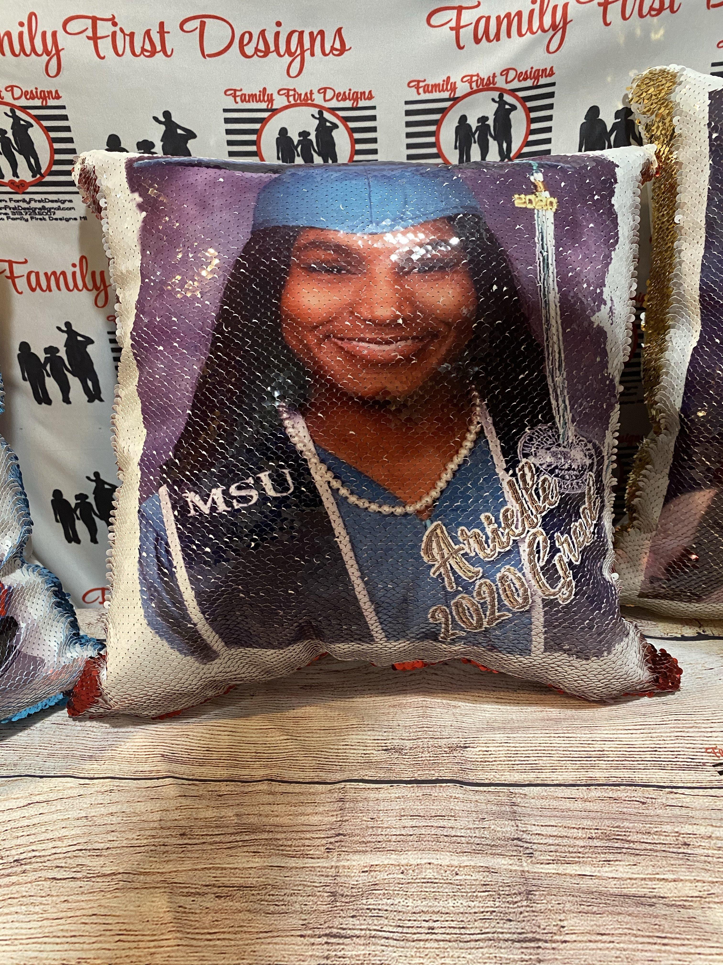 Sequin shop pillow price