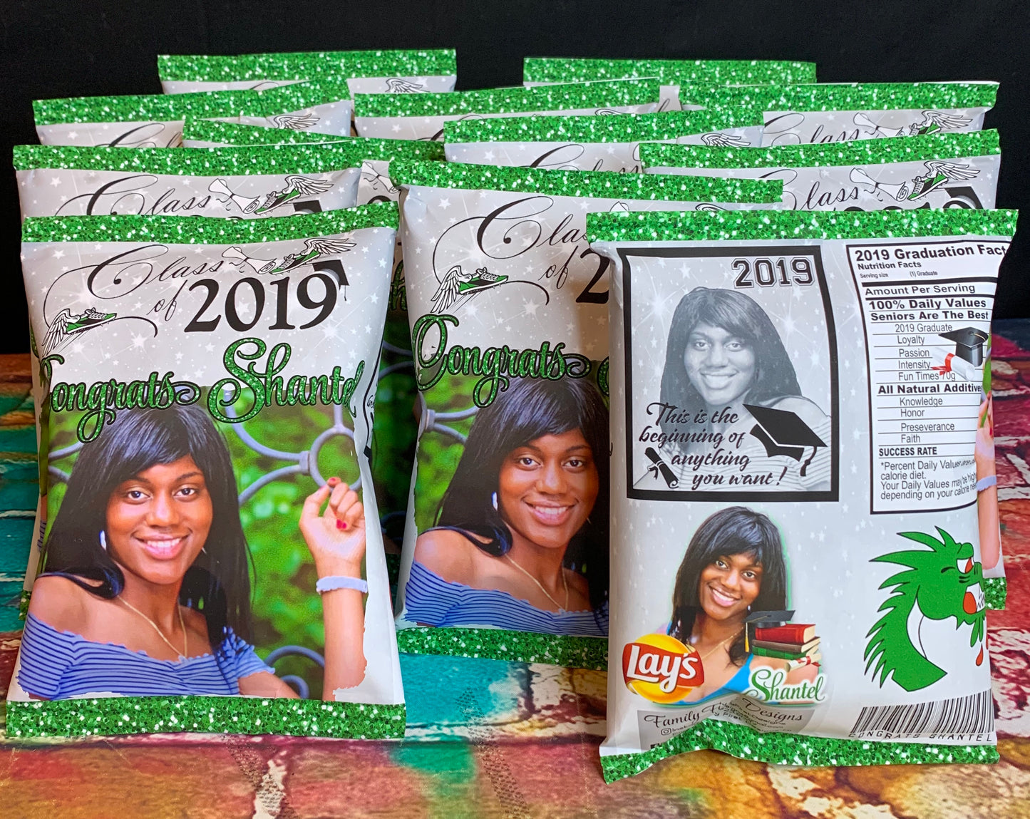 Custom wrapped Chip Bags