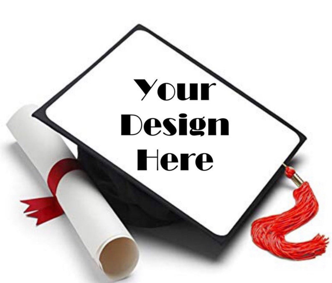 Custom Graduation Cap Topper – Family First Designs LLC